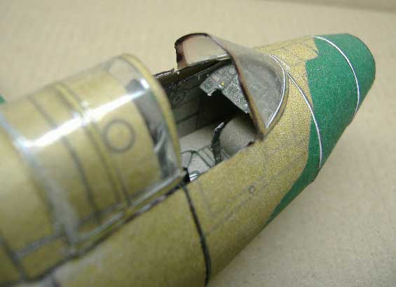 Gloster E28 Canopy details